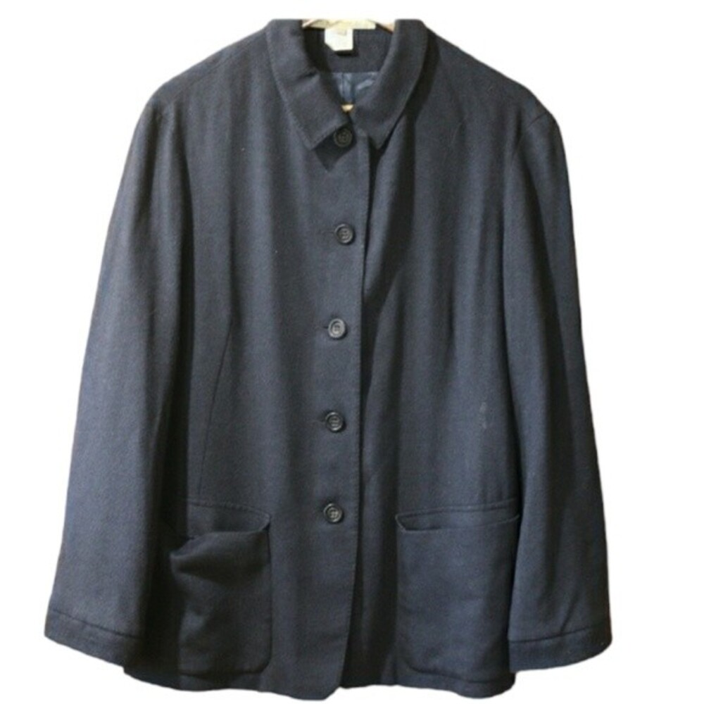 Mr & Mrs MacLeod Vintage Cashmere Wool Angora Blazer Jacket 42 – Made in France